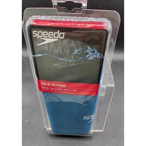 Speedo Solid Silicone Swim Cap One Size Lightweight Latex-Free Durable Performan